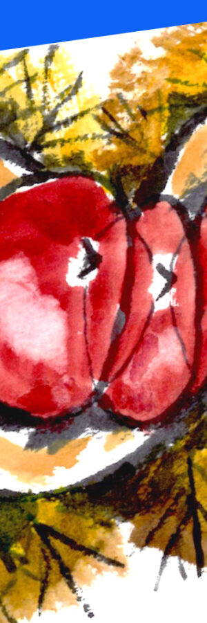 絵手紙 ラムネ 葡萄 ワイン 甲虫 チロリアンランプ 百日紅 洗濯バサミ 長崎の平和祈念像 夏 絵手紙教室くぼ田